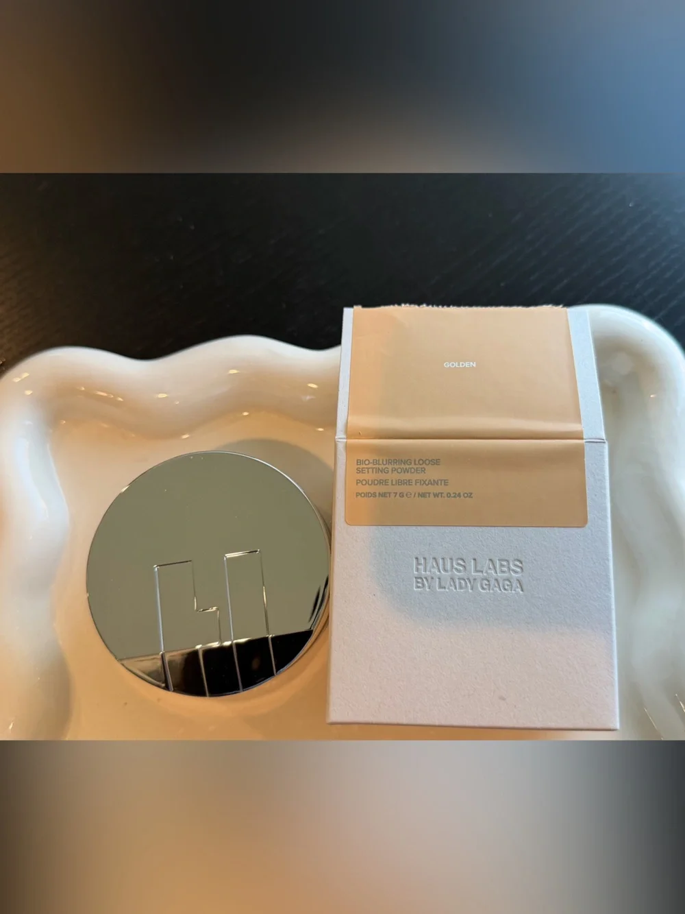 NIB Haus Labs By LADY GAGA Bio-Blurring Talc-Free Loose Setting Powder